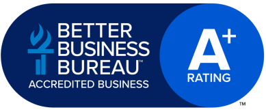 Better Business Bureau A+ Rating